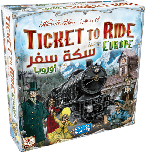 Ticket to Ride: Europe [AR/EN] (اللعبة الأساسية)